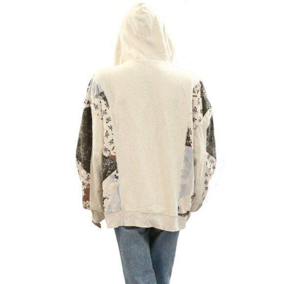 Kimchi Blue Urban Outfitters Camilla Star Applique Hoodie Sweatshirt L - Picture 11 of 15